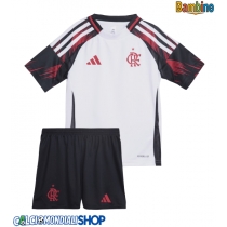 Maglie da calcio Flamengo Seconda Maglia Bambino 2025-26 Manica Corta + Pantaloni corti)